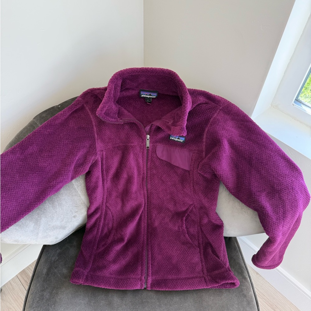 Patagonia Rich Purple Fleece Jacket